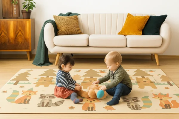 килимче за игра 150 х 200 см - 1 см дебелина сгъваемо термоизо;иращо