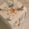 Лабиринт с мъниста върху дървен мултиактивен куб Little Dutch Forest Friends