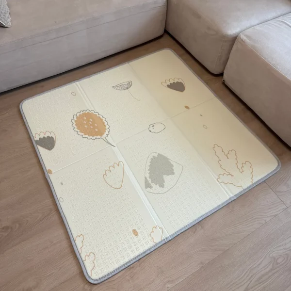 Килимче за игра 120x120 Звезди и Листа - изглед 4