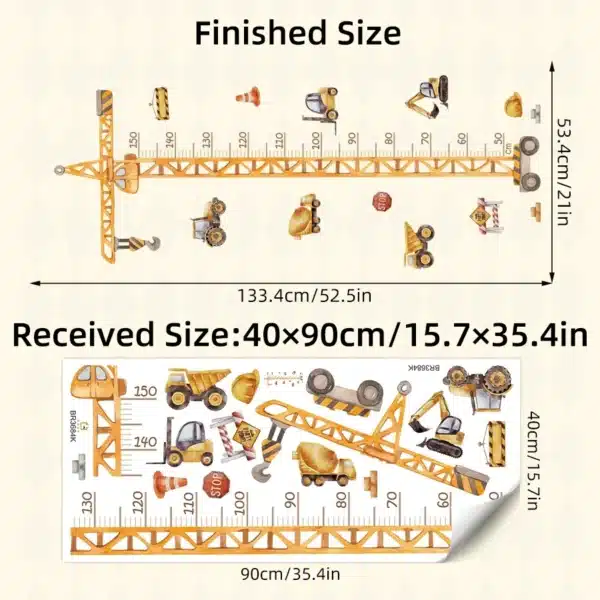 стикер метър