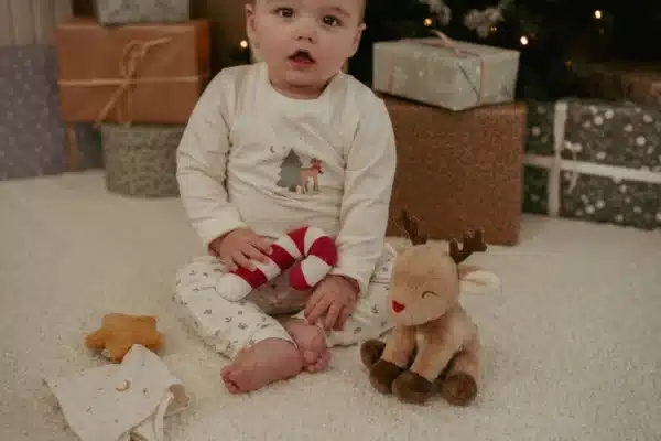 Коледна подаръчна кутия за бебе