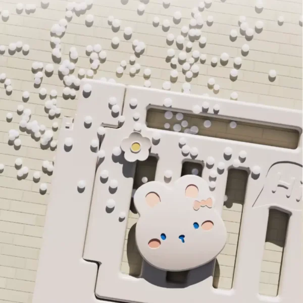 Заключващ механизъм за стабилно фиксиране при бебешка ограда Makki