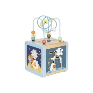 Дървен активен куб космос (7)