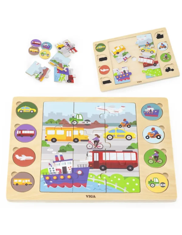 Дървен пъзел Viga