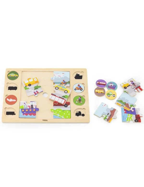 Дървен пъзел Viga