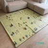 Килимче за игра бебешко с дизайн Планини далечен план