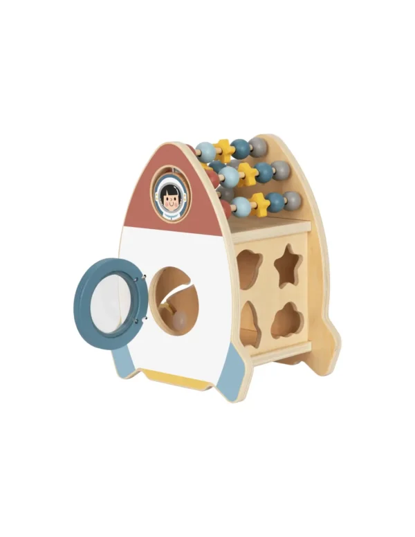 Дървена играчка Ракета