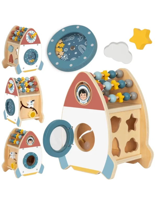 Дървена играчка Ракета