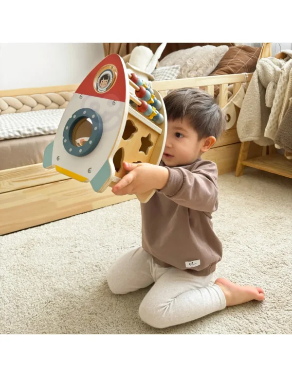 Дървена играчка Ракета