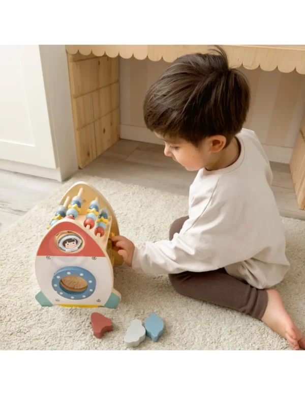 Дървена играчка Ракета