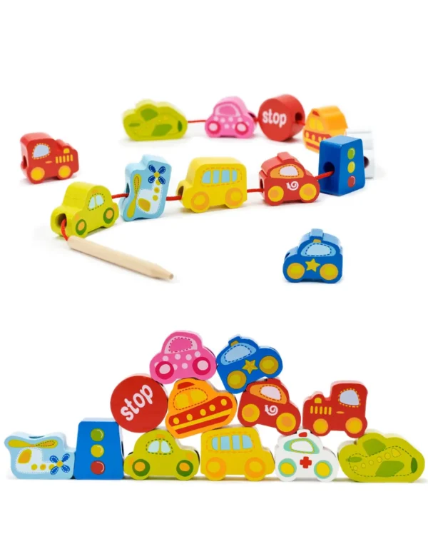 дървена низанка