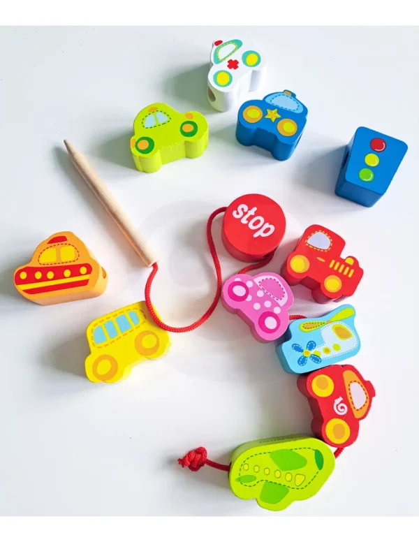 дървена низанка