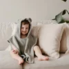 Детско пончо с ушички