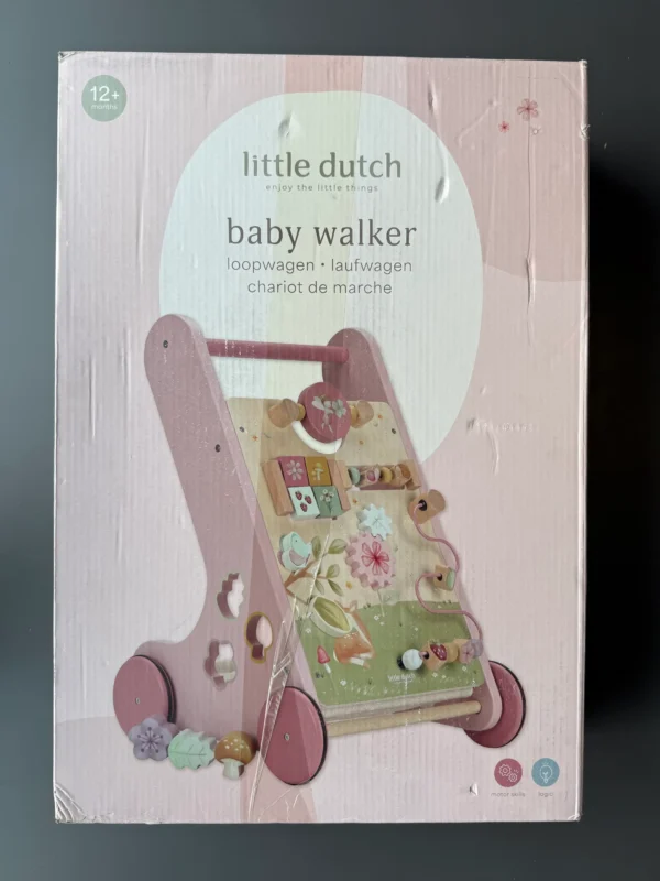 Дървена проходилка Little Dutch
