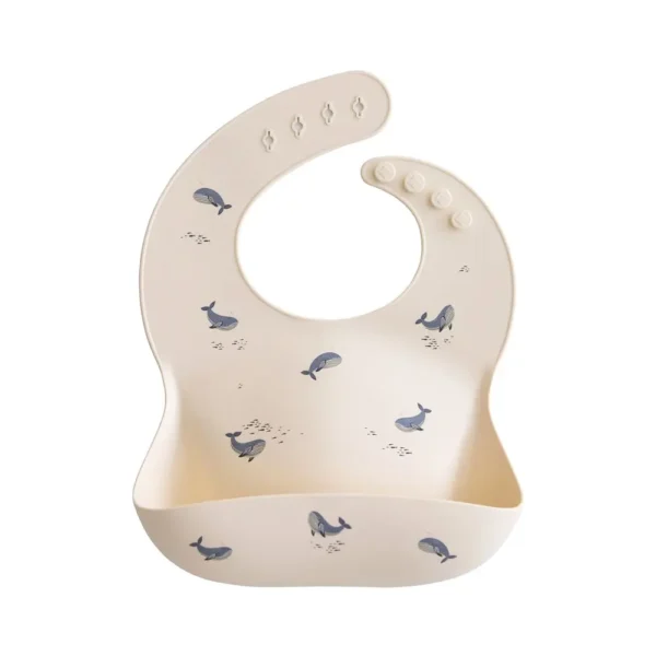 Силиконов лигавник Mushie Whales