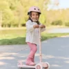 Детска розова тротинетка little dutch