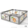 Текстилна кошара за игра Makki 120x120 см Сафари